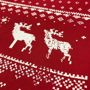 Mens / Festive / Christmas / Christmas Jumper Style Tee / Christmas T-shirt / Christmas Tshirt / Reindeer / Long Sleeved / Gift For Him 8 Mens / Festive / Christmas / Christmas Jumper Style Tee / Christmas T-shirt / Christmas Tshirt / Reindeer / Long Sleeved / Gift For Him - Image 6