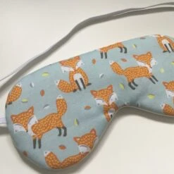 Fox Cotton Eye Mask Fox Print , Best Friend’s Gift ,Christmas Gift , Gift For Her , Gift For Him , Sleep Mask , Stocking Fillers Made In UK -Jewellery Paradise il fullxfull.2668349594 bert