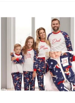 Family Matching Pyjama Sets, Christmas Baby Grow, Family Pyjamas, Personalised Pyjamas, Family PJ's, Matching Mum And Dad Pyjamas