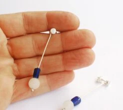 Beaded Long Dangle Ear Jackets, Sterling Silver Earrings, Front And Back Earrings, Ear Jackets Set, Christmas Gift 14 Beaded Long Dangle Ear Jackets, Sterling Silver Earrings, Front And Back Earrings, Ear Jackets Set, Christmas Gift -Jewellery Paradise il fullxfull.2673468964 tmg6