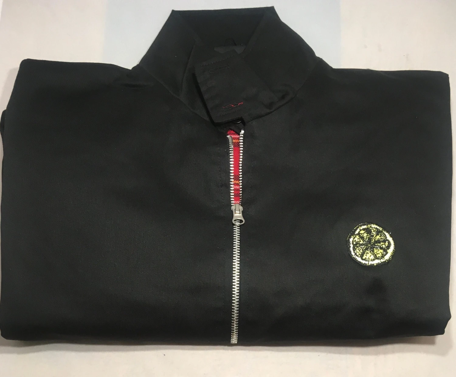 Stone Roses Lemon Spike Island Casual Black Harrington Jacket Classic Vintage Scooter Mod Ska Skinhead Retro Punk Unisex Christmas Present 5 Stone Roses Lemon Spike Island Casual Black Harrington Jacket Classic Vintage Scooter Mod Ska Skinhead Retro Punk Unisex Christmas Present - Image 3