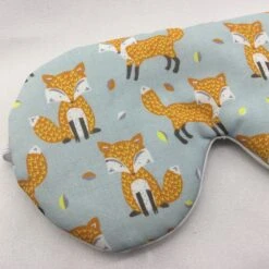 Fox Cotton Eye Mask Fox Print , Best Friend’s Gift ,Christmas Gift , Gift For Her , Gift For Him , Sleep Mask , Stocking Fillers Made In UK -Jewellery Paradise il fullxfull.2716031025 caiv