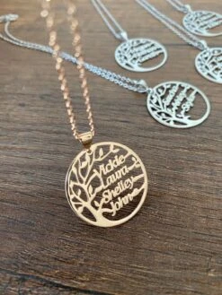 Family Name Necklace, Family Tree Necklace, Disc Necklace, Multiple Names Necklace, Personalized Name Necklace, Gift For Mum, Christmas Gift 15 Family Name Necklace, Family Tree Necklace, Disc Necklace, Multiple Names Necklace, Personalized Name Necklace, Gift For Mum, Christmas Gift -Jewellery Paradise il fullxfull.2722890808 g2va