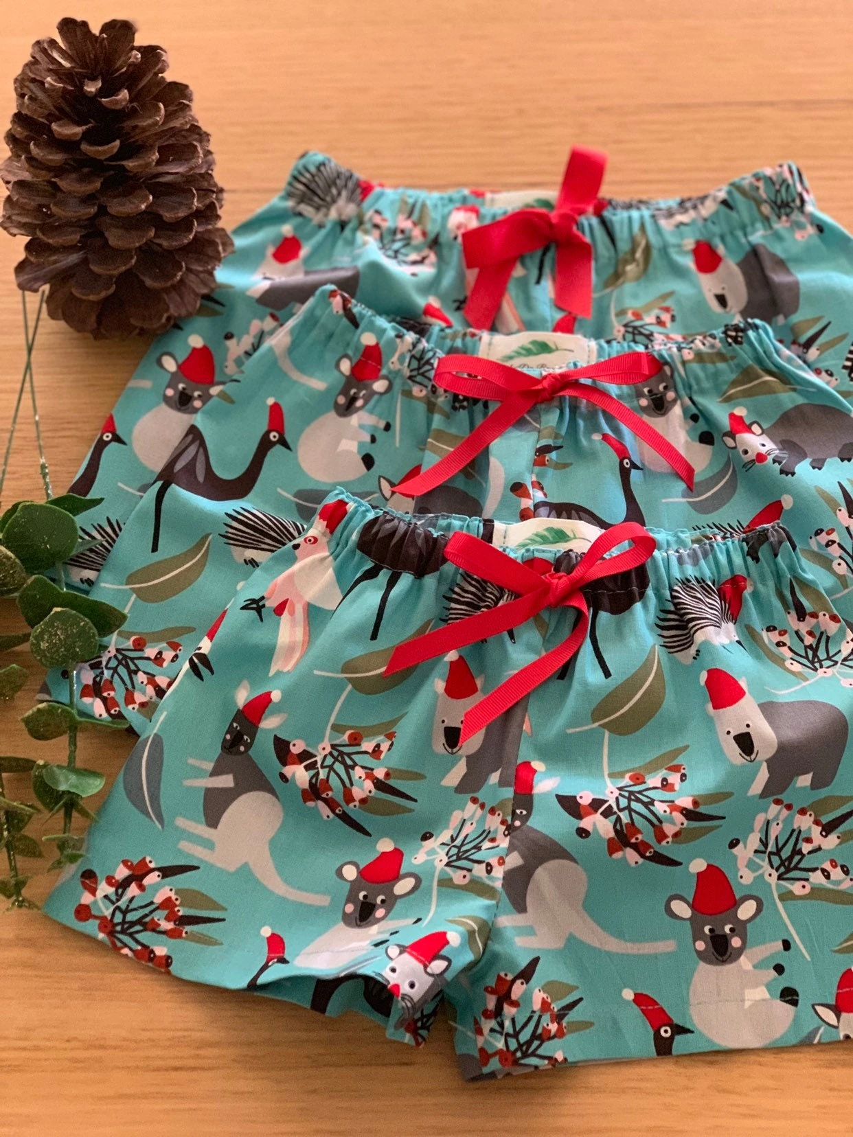 Family Christmas Matching Pyjamas Shorts /adults Matching Shorts 5 Family Christmas Matching Pyjamas Shorts /adults Matching Shorts - Image 3