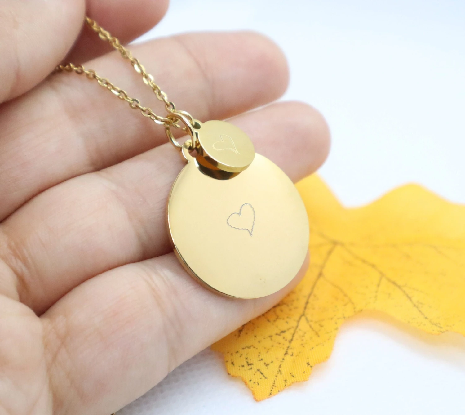 Personalized Hand-Engraved Medal Necklace, Personalized First Name Necklace, Birthstone, Christmas Gift, Stainless Steel Mom 7 Personalized Hand-Engraved Medal Necklace, Personalized First Name Necklace, Birthstone, Christmas Gift, Stainless Steel Mom - Image 5