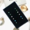 Front Back Earrings Gift Set • Christmas Gift • Gift Ready • Gift For Her • Gift For Mom • Stocking Stuffer • Christmas Jewelry