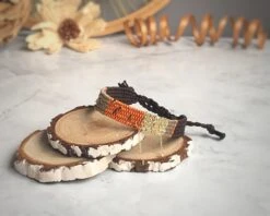 Bronze And Orange Halloween Bracelet With Pressed Metallic Beads, Adjustable Bracelet For Women, Boho Chic Design, Christmas Gift 18 Bronze And Orange Halloween Bracelet With Pressed Metallic Beads, Adjustable Bracelet For Women, Boho Chic Design, Christmas Gift -Jewellery Paradise il fullxfull.2954044586 5bbf