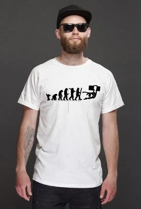 Evolution Of Plasterer And Builder Funny T-ShirtFathers Day Christmas Present Birthday Gift -Joke 6 Evolution Of Plasterer And Builder Funny T-ShirtFathers Day Christmas Present Birthday Gift -Joke - Image 4