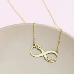 Infinity Name Necklace, Personalized Infinity Necklace, Name Necklace For Women, Couple Name Necklace, Mother's Gift, Christmas Gift 8 Infinity Name Necklace, Personalized Infinity Necklace, Name Necklace For Women, Couple Name Necklace, Mother's Gift, Christmas Gift -Jewellery Paradise il fullxfull.3021489252 2l5s