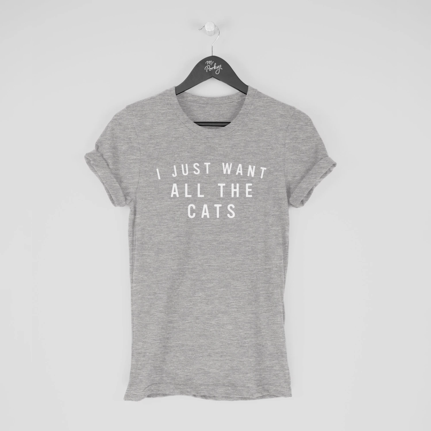 I Just Want All The Cats Shirt, Cat Lover Gift, Cat Mom T-Shirt, Funny Cat Shirt, Christmas Gift For Cat Lover 6 I Just Want All The Cats Shirt, Cat Lover Gift, Cat Mom T-Shirt, Funny Cat Shirt, Christmas Gift For Cat Lover - Image 4