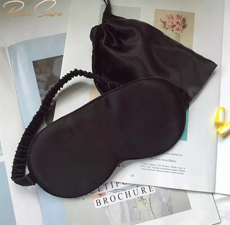 UK Luxury Black Silk Eye Mask, Father’s Day Gift From Daughter, Gift For Her, Eye Mask Mom Sleep Mask Set Of 4, Christmas Gift 6 UK Luxury Black Silk Eye Mask, Father’s Day Gift From Daughter, Gift For Her, Eye Mask Mom Sleep Mask Set Of 4, Christmas Gift - Image 4