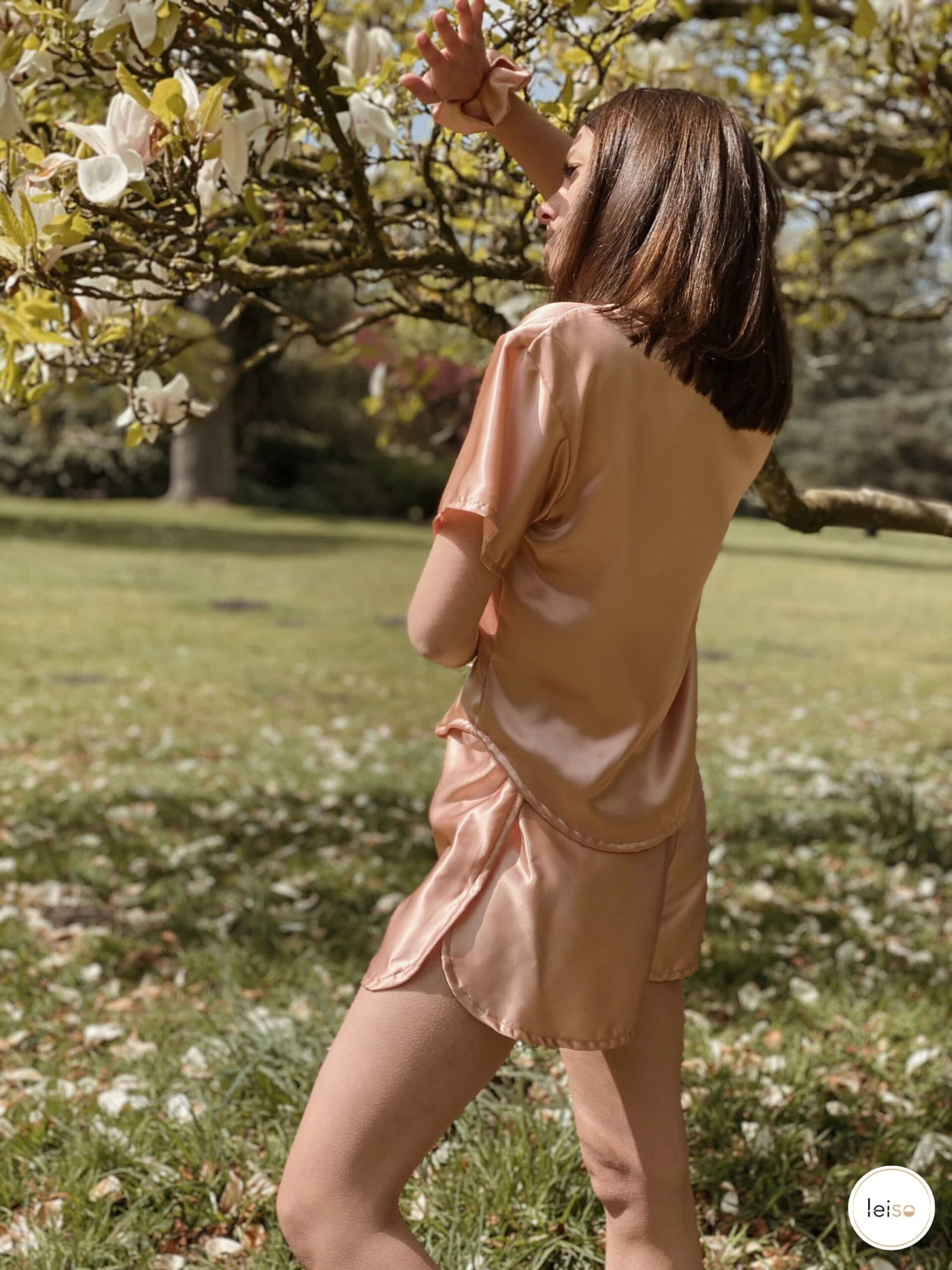 Mulberry Silk Pyjama Set•100% Silk Satin•Silk Pyjamas•Silk Nightwear•Bride Gift•Handmade•Christmas Gift•Summer 2021•Gift For Wife 9 Mulberry Silk Pyjama Set•100% Silk Satin•Silk Pyjamas•Silk Nightwear•Bride Gift•Handmade•Christmas Gift•Summer 2021•Gift For Wife - Image 7