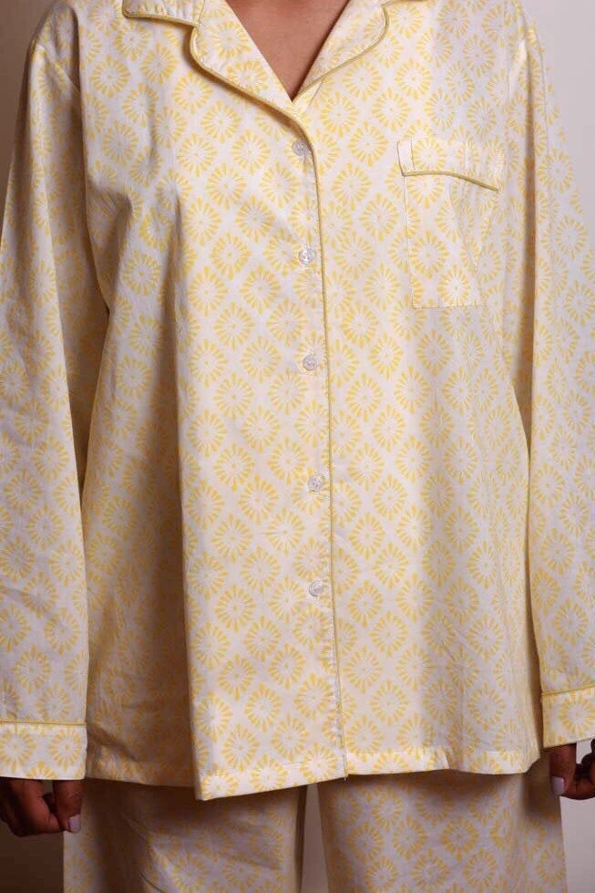 100% Organic Cotton Pyjamas,eco Friendly Cotton Nightwear,block Printed Cotton Night Suit,cotton Christmas Pyjamas,women’s Matching Pyjamas 7 100% Organic Cotton Pyjamas,eco Friendly Cotton Nightwear,block Printed Cotton Night Suit,cotton Christmas Pyjamas,women’s Matching Pyjamas - Image 5