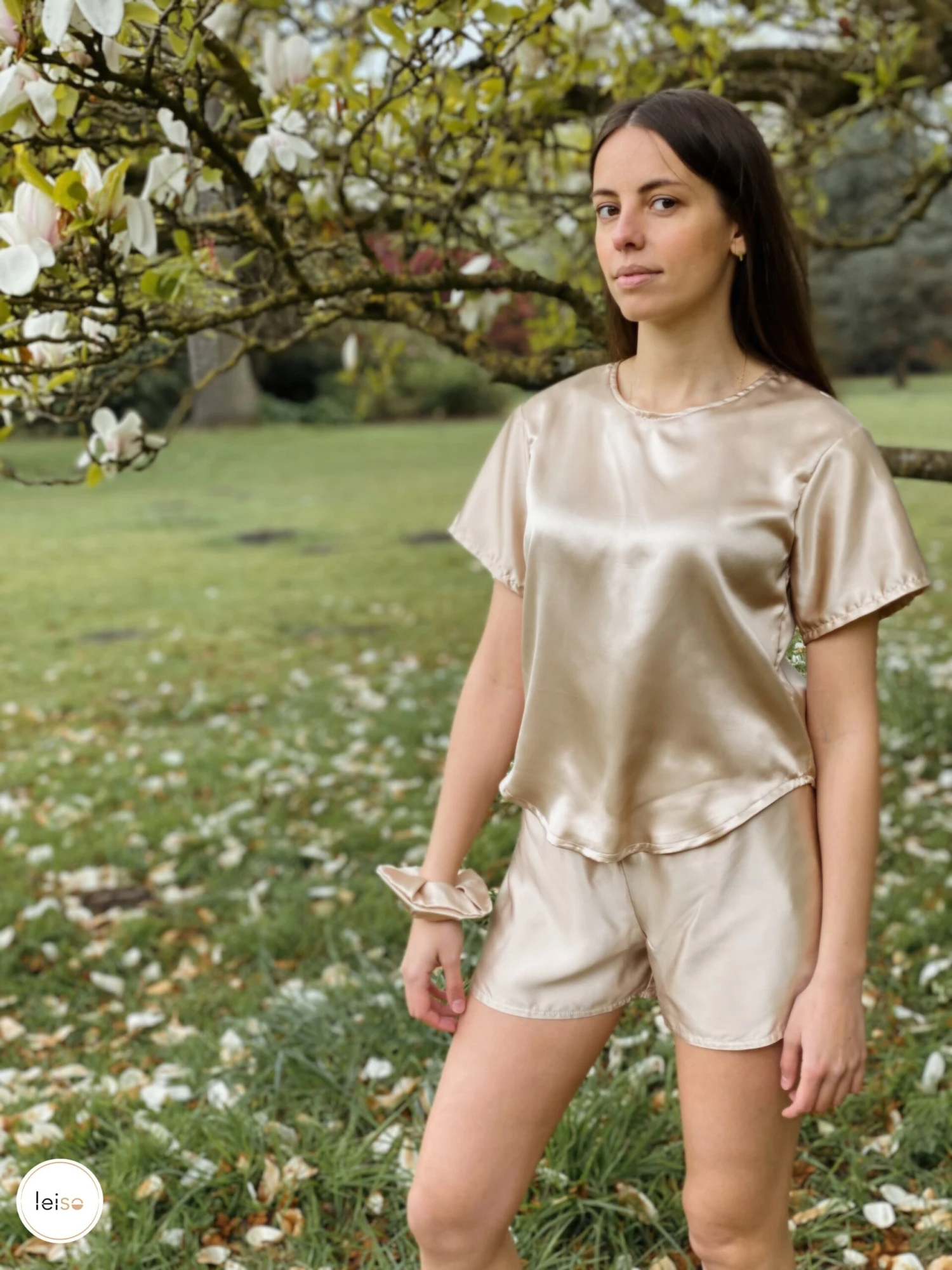 Mulberry Silk Pyjama Set•100% Silk Satin•Silk Pyjamas•Silk Nightwear•Bride Gift•Handmade•Christmas Gift•Summer 2021•Gift For Wife 8 Mulberry Silk Pyjama Set•100% Silk Satin•Silk Pyjamas•Silk Nightwear•Bride Gift•Handmade•Christmas Gift•Summer 2021•Gift For Wife - Image 6