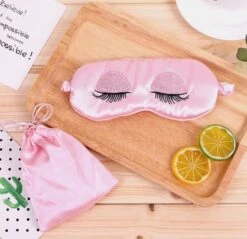 UK Luxury Pink Silk Eye Mask,brides Gift , Gift For Her, Eye Mask Mom Sleep Mask, Christmas Gift -Jewellery Paradise il fullxfull.3233231349 9pib