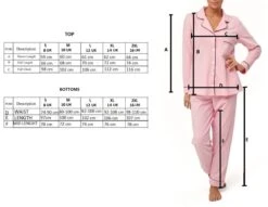 Personalised Embroidered Adults Christmas Red Pyjama Set With White Piping 12 Personalised Embroidered Adults Christmas Red Pyjama Set With White Piping -Jewellery Paradise il fullxfull.3282961184 dhxx