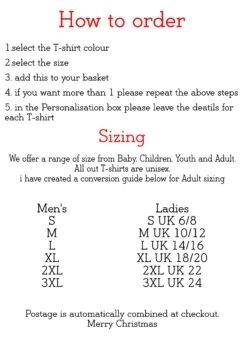 Personalised Family Christmas Shirts, Matching T-shirts, Matching Tops, Kids Christmas Tops, Christmas 2021, Christmas Pjs 14 Personalised Family Christmas Shirts, Matching T-shirts, Matching Tops, Kids Christmas Tops, Christmas 2021, Christmas Pjs -Jewellery Paradise il fullxfull.3291665192 qfmu