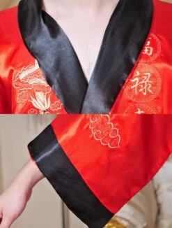 GFM Chinese Mens Or Unisex Dragon Design Dressing Gown Or Kimono - Red-VLL - Christmas Gift 8 GFM Chinese Mens Or Unisex Dragon Design Dressing Gown Or Kimono - Red-VLL - Christmas Gift -Jewellery Paradise il fullxfull.3298493397 r6rd 1