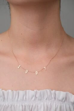 Middle Initial Silver Necklace, Personalised Middle SilverLetters Necklace, Multiple Letters Necklace, Christmas Gift Necklace, Middle Nec -Jewellery Paradise il fullxfull.3304740740 lpc7