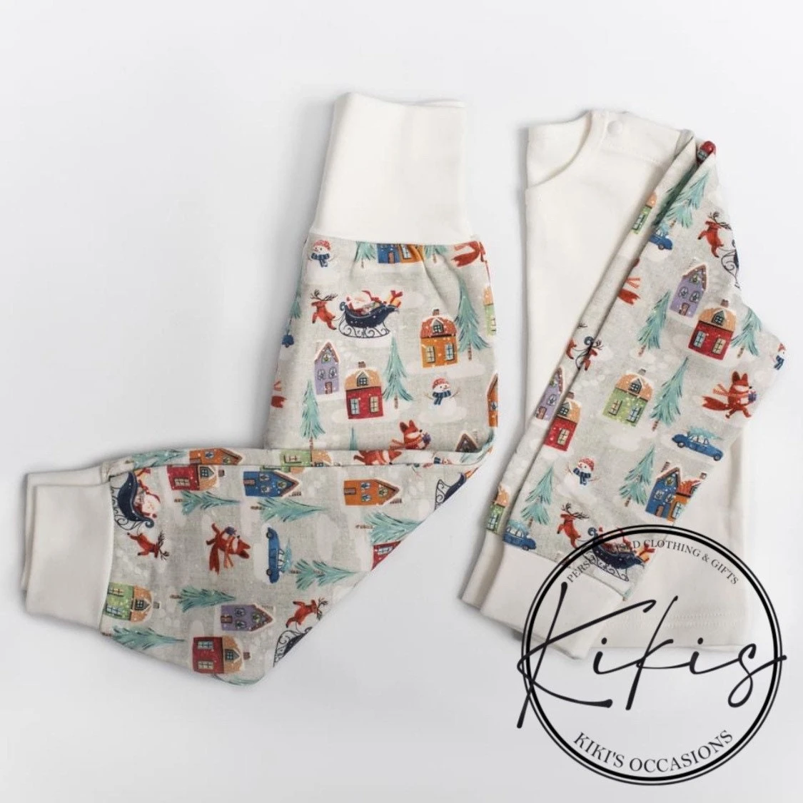 Long Sleeve Personalised Family Matching Christmas Pyjamas LAST DAY To ORDER - 26TH November 7 Long Sleeve Personalised Family Matching Christmas Pyjamas LAST DAY To ORDER - 26TH November - Image 5