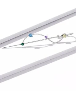 925 Silver 1pc Rainbow Dangle Pin, Ear Climber, Alternative Earring, Christmas Gift Ideas. 9 925 Silver 1pc Rainbow Dangle Pin, Ear Climber, Alternative Earring, Christmas Gift Ideas. -Jewellery Paradise il fullxfull.3373945638 ii5z