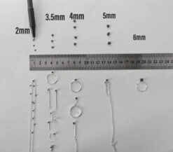 Raw Black Diamond Earrings, Pull Through Hoops, Genuine Diamond, Sterling Silver Huggie, Minimal Jewelry, Christmas Gift, Stocking Filler -Jewellery Paradise il fullxfull.3387147960 o7fy