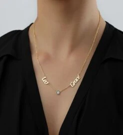 925K Silver Name Necklace With Evil Eye, Triple Name Necklace, Family Name Necklace, Personalised Evil Eye Name Necklace, Christmas Gift 15 925K Silver Name Necklace With Evil Eye, Triple Name Necklace, Family Name Necklace, Personalised Evil Eye Name Necklace, Christmas Gift -Jewellery Paradise il fullxfull.3391519574 813g