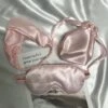 UK Luxury Baby Pink Silk Eye Mask, Father’s Day Gift From Daughter, Eye Mask Mom Sleep Mask, Christmas Gift -Jewellery Paradise il fullxfull.3403110800 eog8