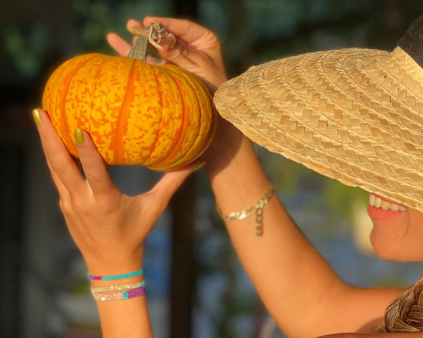 Bronze And Orange Halloween Bracelet With Pressed Metallic Beads, Adjustable Bracelet For Women, Boho Chic Design, Christmas Gift 12 Bronze And Orange Halloween Bracelet With Pressed Metallic Beads, Adjustable Bracelet For Women, Boho Chic Design, Christmas Gift - Image 10