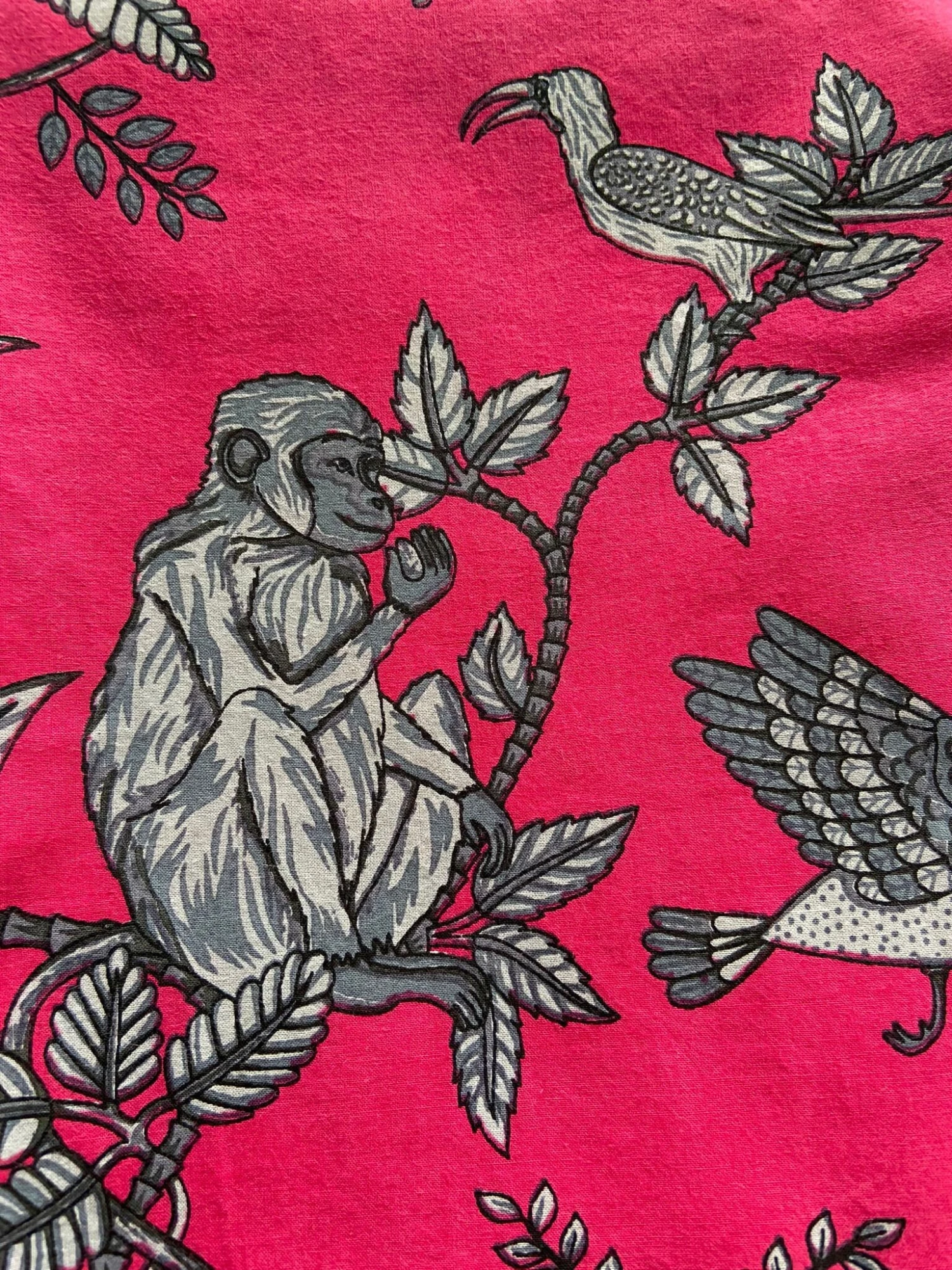 100% Cotton Trousers, Christmas Gift For Her, Pink Pjs UK,Sustainable Cotton Nightwear,Cotton Pyjama,Block Print,Gifts For Her, Christmas 6 100% Cotton Trousers, Christmas Gift For Her, Pink Pjs UK,Sustainable Cotton Nightwear,Cotton Pyjama,Block Print,Gifts For Her, Christmas - Image 4