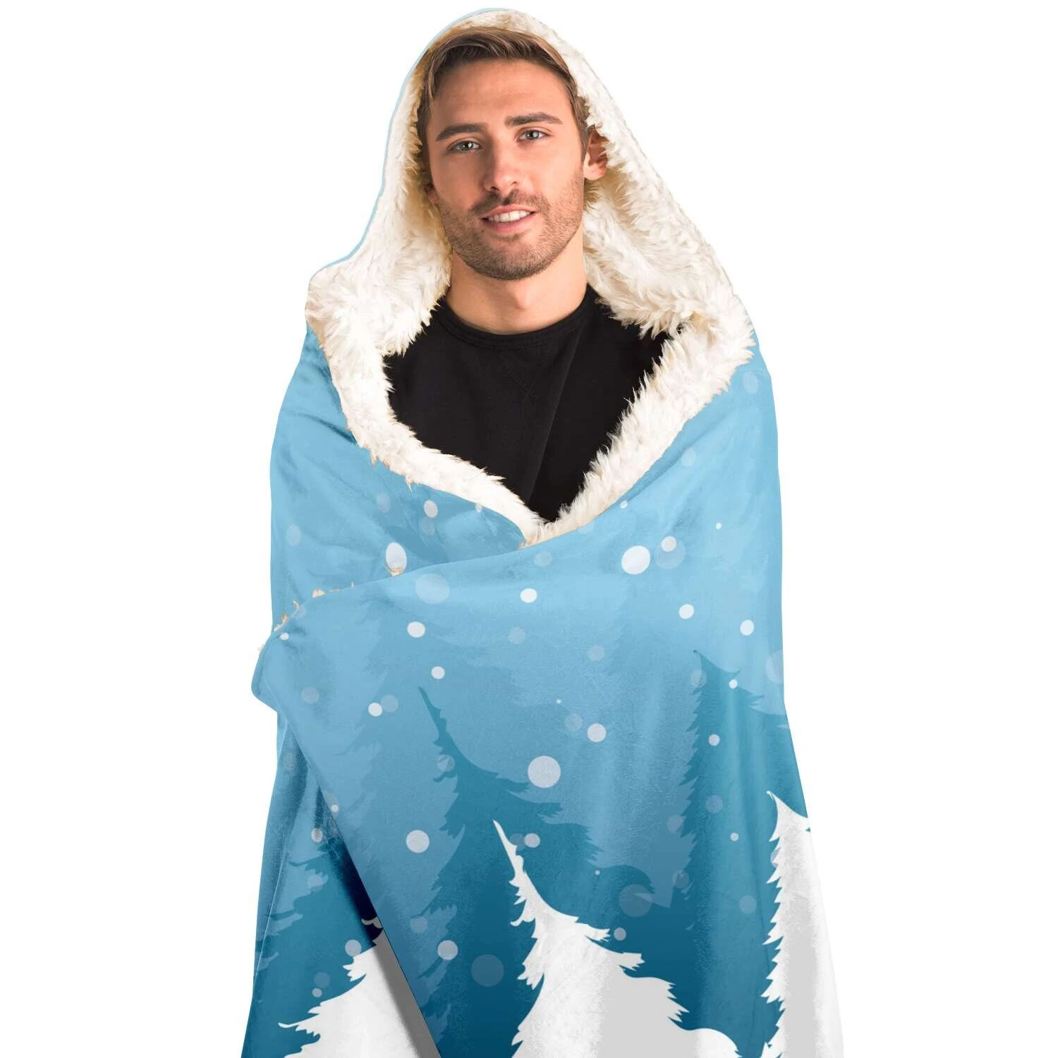 Christmas Trees Blanket Hoodie - Winter Gift For Christmas, Cozy Blanket For Friends And Family, Christmas Movie Watching Blanket Soft 12 Christmas Trees Blanket Hoodie - Winter Gift For Christmas, Cozy Blanket For Friends And Family, Christmas Movie Watching Blanket Soft - Image 10