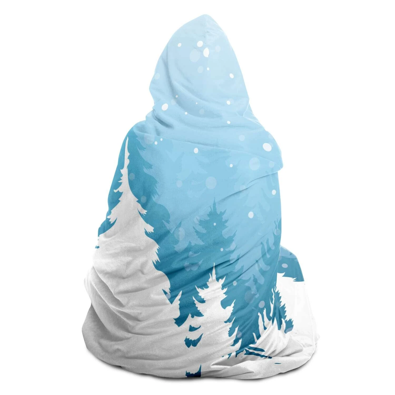 Christmas Trees Blanket Hoodie - Winter Gift For Christmas, Cozy Blanket For Friends And Family, Christmas Movie Watching Blanket Soft 7 Christmas Trees Blanket Hoodie - Winter Gift For Christmas, Cozy Blanket For Friends And Family, Christmas Movie Watching Blanket Soft - Image 5