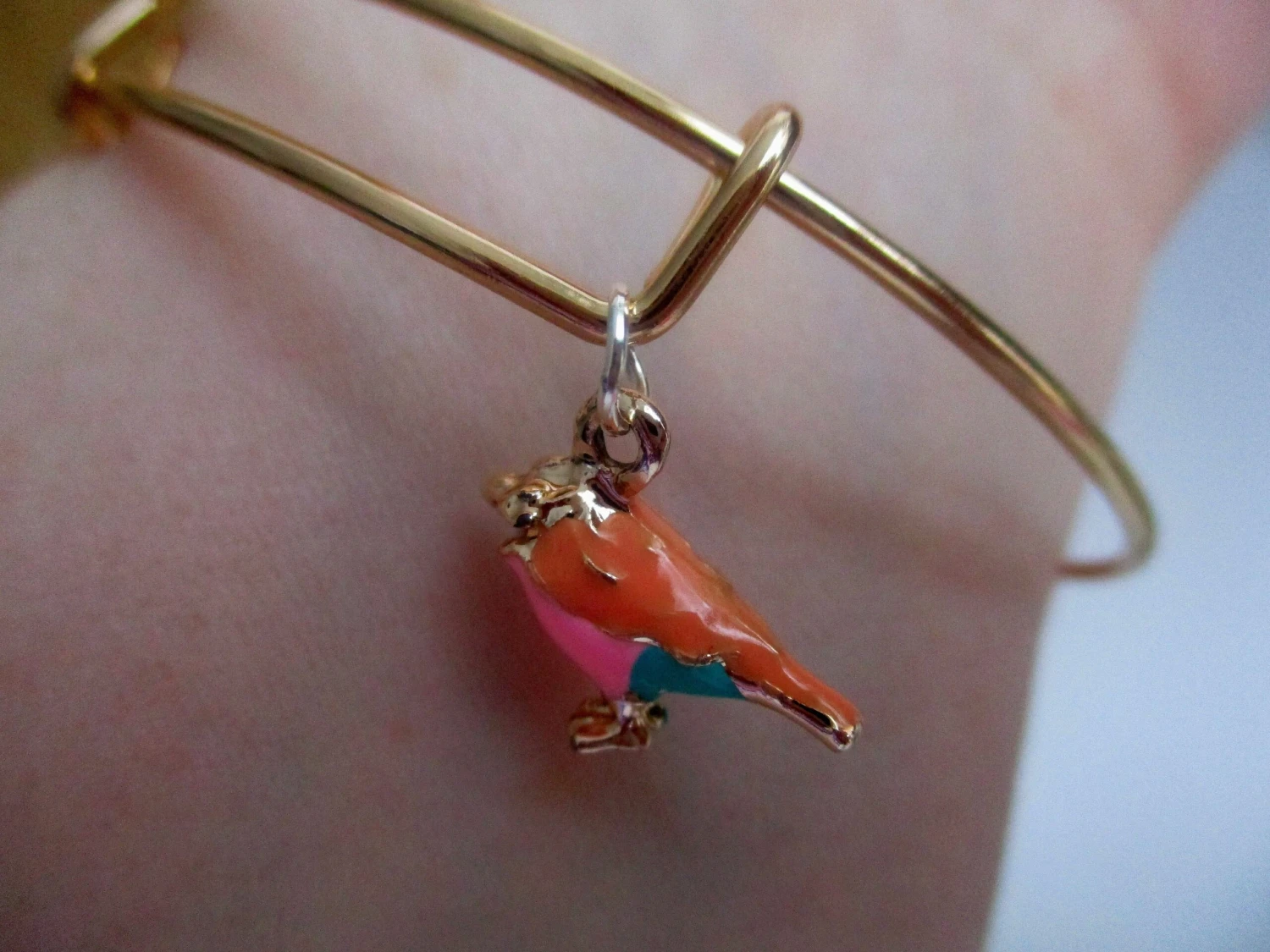 Gold Tone Bird Bracelet - Adjustable - Jewellery - Jewelry - Birthday Gift - Christmas Gift - Wife - Girlfriend - Mum - Sister - Friend 4 Gold Tone Bird Bracelet - Adjustable - Jewellery - Jewelry - Birthday Gift - Christmas Gift - Wife - Girlfriend - Mum - Sister - Friend - Image 2