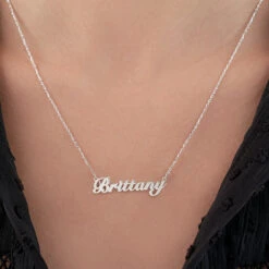 925 Sterling Silver Name Necklace,Personalized Name Necklace, Personalized Jewelry, Name Necklace, Personalized Gift, Christmas Gift, MF35 -Jewellery Paradise il fullxfull.3447804741 9t5f