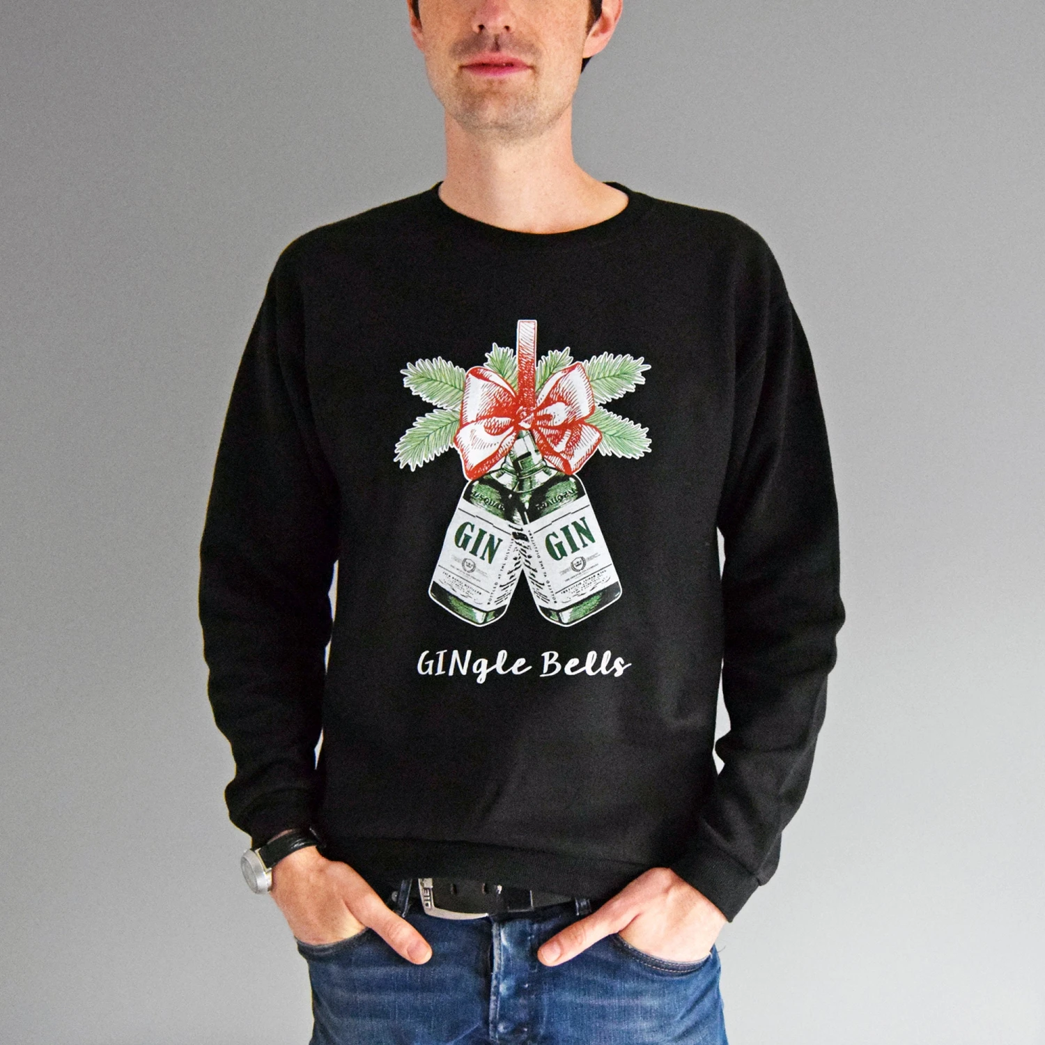 Gingle Bells®, Christmas Jumper, Gin Sweatshirt, Gin, Xmas Jumper, Unisex Christmas Jumper, Womens Christmas Jumper, Mens Christmas Jumper 8 Gingle Bells®, Christmas Jumper, Gin Sweatshirt, Gin, Xmas Jumper, Unisex Christmas Jumper, Womens Christmas Jumper, Mens Christmas Jumper - Image 6