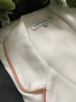 White & Rose Gold Personalised Women's White / Rose Gold Pyjamas/ Pajamas Christmas Pyjamas Personalised Pyjamas Personalised Gift -Jewellery Paradise il fullxfull.3464621434 q0jg