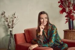 NEW! Emerald Silk Blend Pyjama Set, Silk Nightwear Satin Pyjamas Gifts For Her, Maru Pyjama Set, Home Christmas Gifts, Loungewear -Jewellery Paradise il fullxfull.3477518640 5vs2