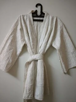 Cutwork Short Winter Kimono Robe, Indian Cotton Cutwork Women Jacket Coat, White Handmade Cutwork Beach Kimono For Christmas Gift For Mom -Jewellery Paradise il fullxfull.3481298150 mlbo