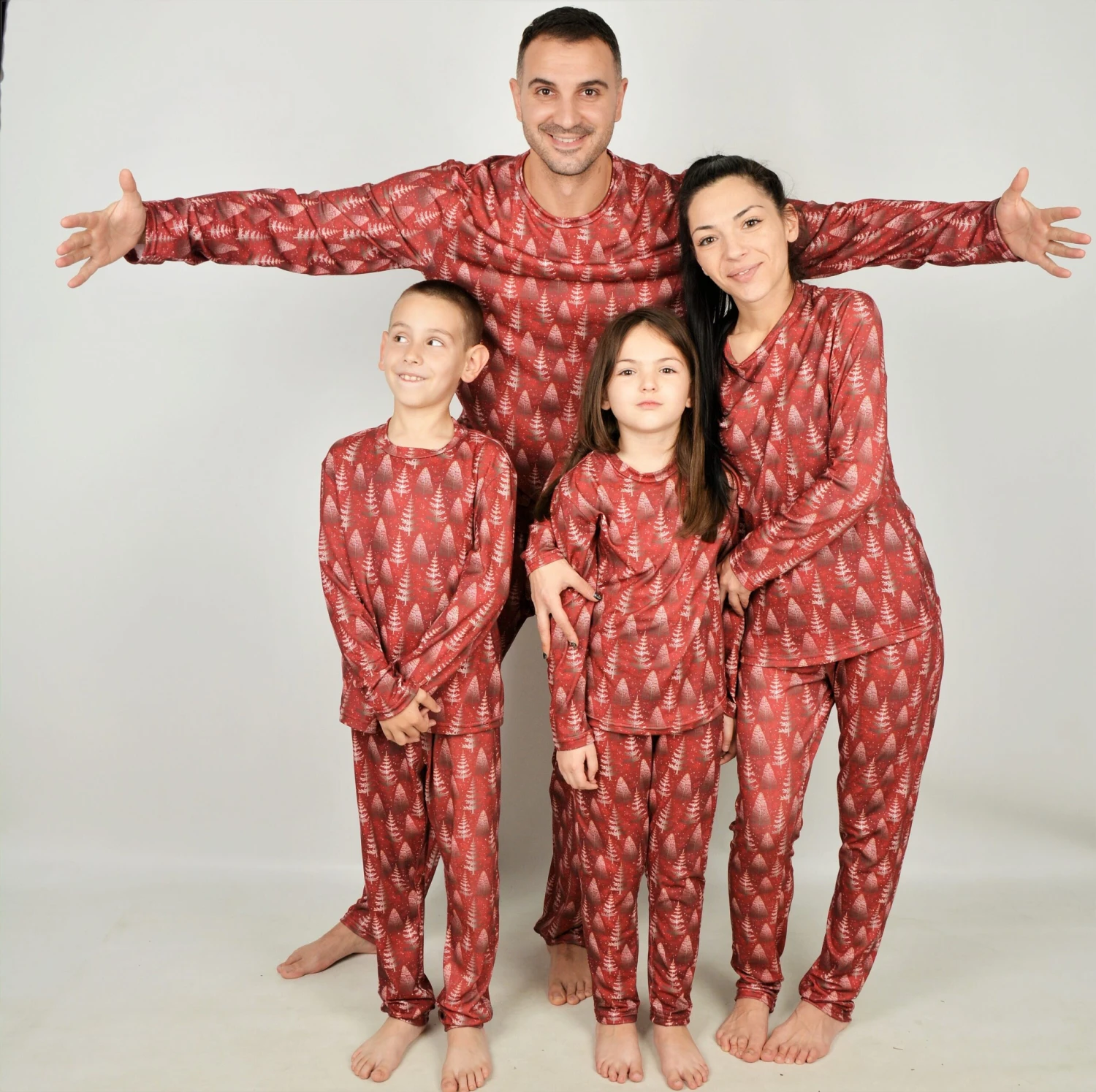 Matching Family Christmas Pajamas, Matching Christmas Pajamas, Matching Christmas Pjs, Matching Christmas Outfits, Christmas Tree Pyjamas 4 Matching Family Christmas Pajamas, Matching Christmas Pajamas, Matching Christmas Pjs, Matching Christmas Outfits, Christmas Tree Pyjamas - Image 2
