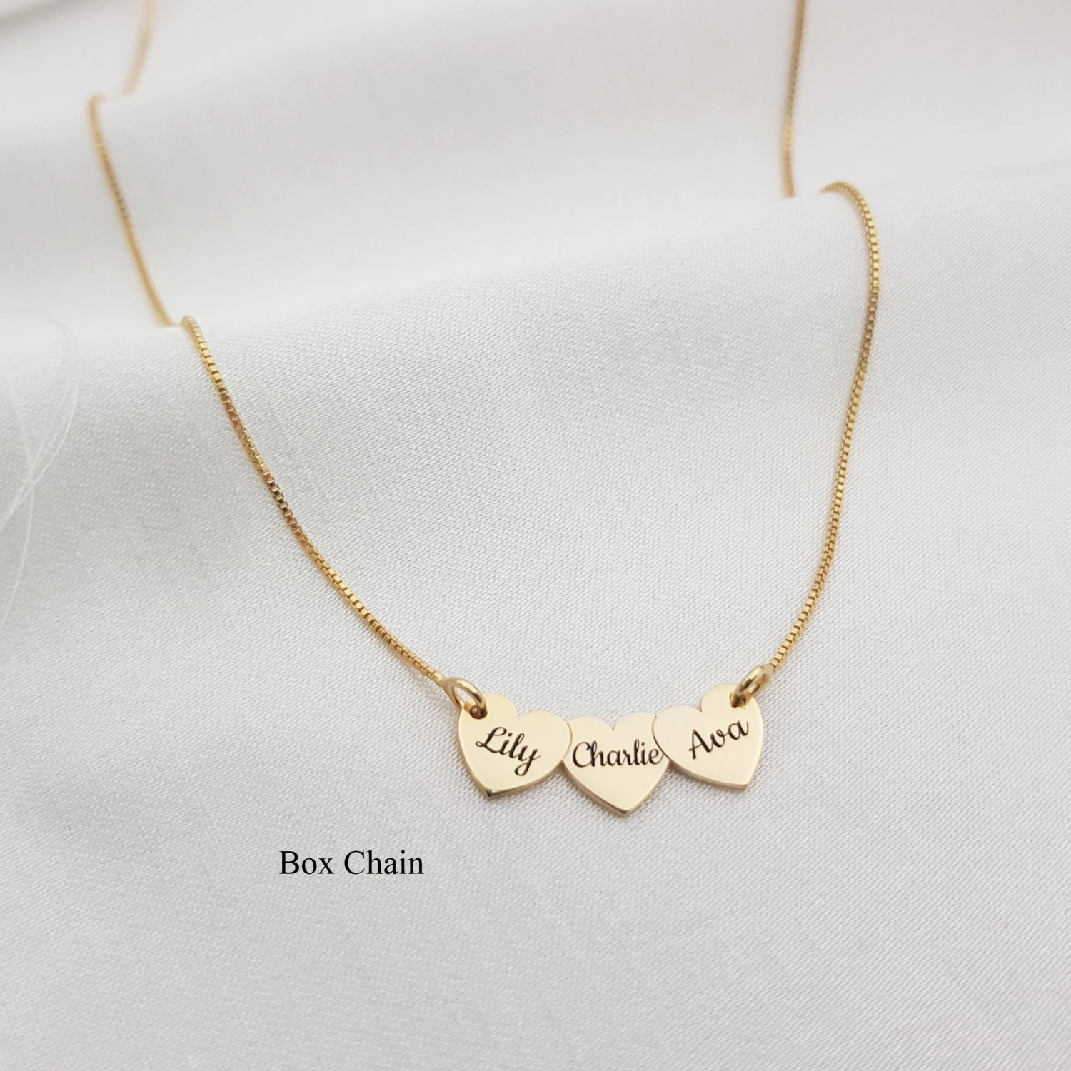 Personalized Grandmother Necklace • Heart Necklace For Grandma • Grandmother Necklaces With Names • Grandmother Christmas Gift • Granny Gift 5 Personalized Grandmother Necklace • Heart Necklace For Grandma • Grandmother Necklaces With Names • Grandmother Christmas Gift • Granny Gift - Image 3