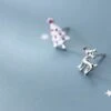 Silver Christmas Earrings 925