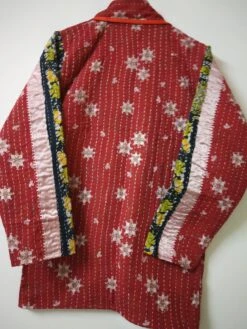 Kantha Winter Jacket,Cotton Kantha Coat, Reversible Antique Jacket, Indian Vintage Winter Jacket, Long Jacket For Christmas Gift For Her 13 Kantha Winter Jacket,Cotton Kantha Coat, Reversible Antique Jacket, Indian Vintage Winter Jacket, Long Jacket For Christmas Gift For Her -Jewellery Paradise il fullxfull.3488966826 hf5t