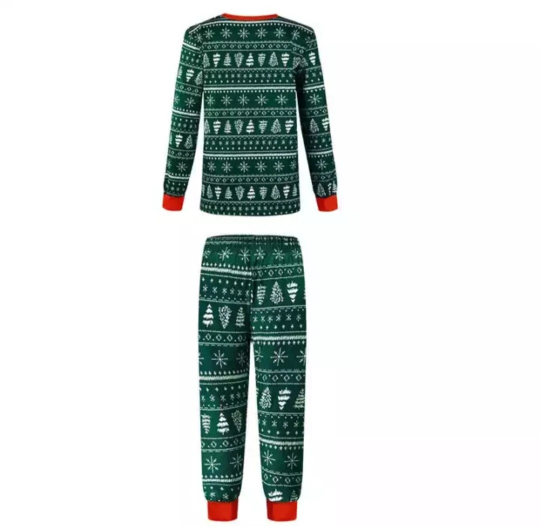 2023 CHRISTMAS Family Matching PAJAMAS Set Mother Father Kids Family Look Outfit Baby Rompers Sleepwear Pyjamas Polyester 8 2023 CHRISTMAS Family Matching PAJAMAS Set Mother Father Kids Family Look Outfit Baby Rompers Sleepwear Pyjamas Polyester - Image 6