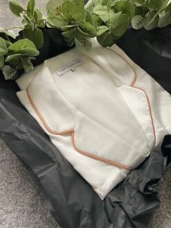 White & Rose Gold Personalised Women's White / Rose Gold Pyjamas/ Pajamas Christmas Pyjamas Personalised Pyjamas Personalised Gift -Jewellery Paradise il fullxfull.3512279347 lofg