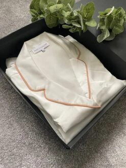 White & Rose Gold Personalised Women's White / Rose Gold Pyjamas/ Pajamas Christmas Pyjamas Personalised Pyjamas Personalised Gift -Jewellery Paradise il fullxfull.3512279915 2zqq