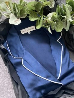 Navy Blue Personalised Women's Navy Blue Pyjamas/ Pajamas Available In All Sizes And Colour Options. Personalised Pyjamas Christmas Gift -Jewellery Paradise il fullxfull.3512302225 ny7x