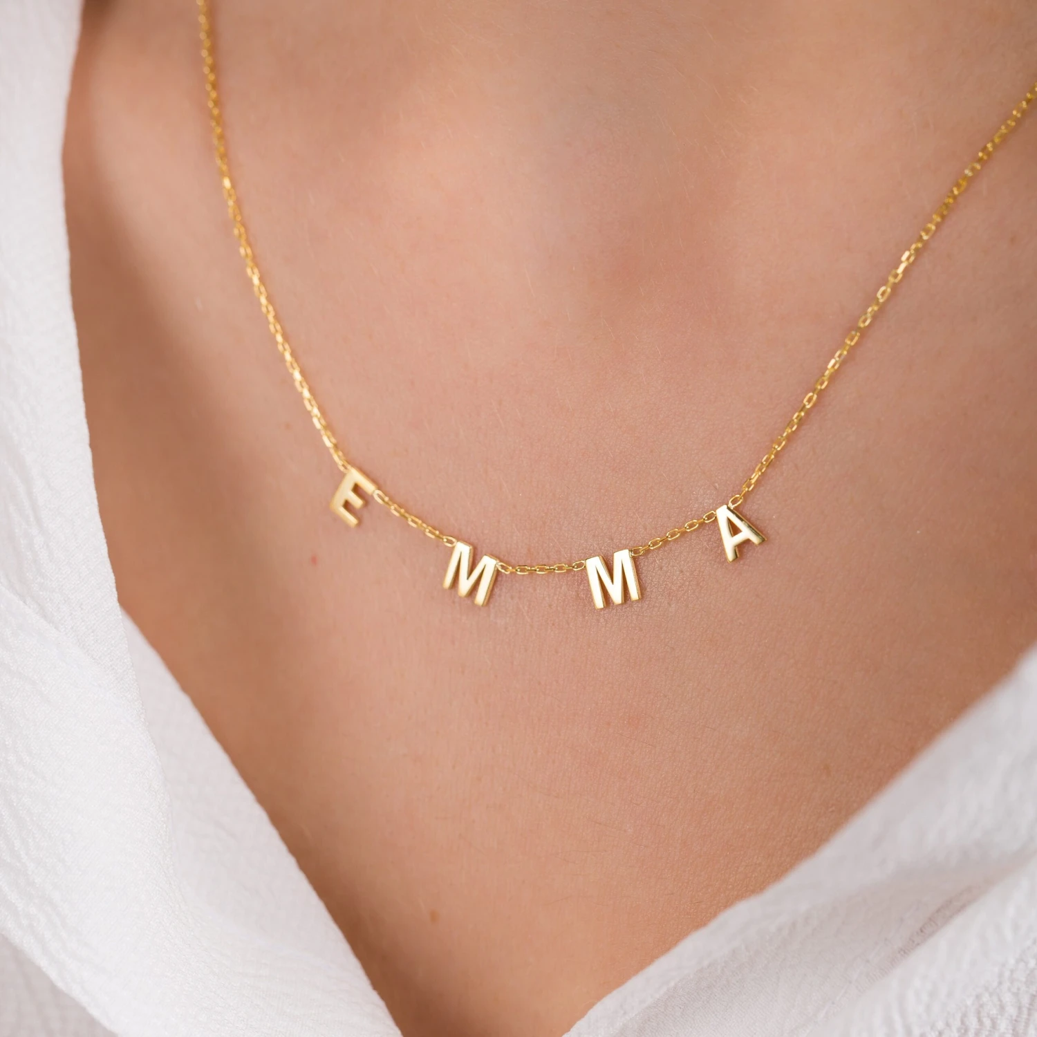Name Necklace Gold, Christmas Gifts, Letter Necklace Gold, Plated, Initial Necklace, Sterling Silver, Letter Necklace, Name Necklace Gold 3 Name Necklace Gold, Christmas Gifts, Letter Necklace Gold, Plated, Initial Necklace, Sterling Silver, Letter Necklace, Name Necklace Gold