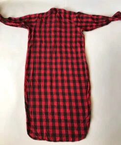 Vintage L.L Bean Nightgown - Flannel Nighty - Red And Black Plaid Shirt - Tartan Nighty - Christmas Pyjamas - Cotton Nightshirt - 90s -Jewellery Paradise il fullxfull.3528056924 7vd8