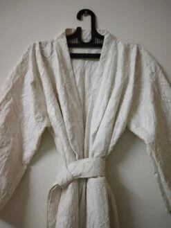 Cutwork Short Winter Kimono Robe, Indian Cotton Cutwork Women Jacket Coat, White Handmade Cutwork Beach Kimono For Christmas Gift For Mom -Jewellery Paradise il fullxfull.3528946789 dt9z