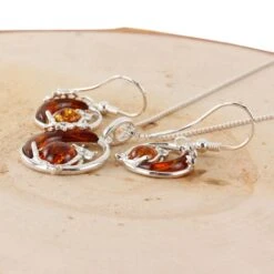 Amber Owl Pendant And Earrings Gift Set 925 Sterling Silver Genuine Honey Baltic Amber Animals Necklace And Drop Earrings Christmas Gift Set 7 Amber Owl Pendant And Earrings Gift Set 925 Sterling Silver Genuine Honey Baltic Amber Animals Necklace And Drop Earrings Christmas Gift Set -Jewellery Paradise il fullxfull.3533781440 kaxk